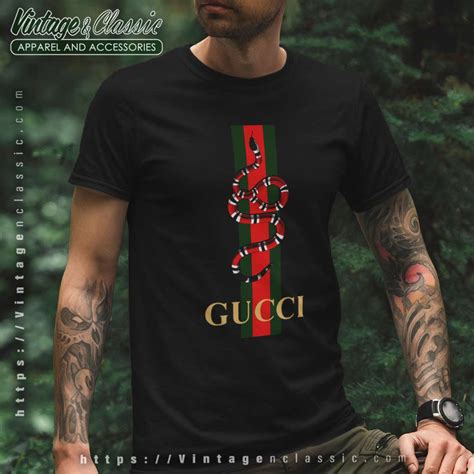 t shirt gucci serpent|gucci logo t shirt.